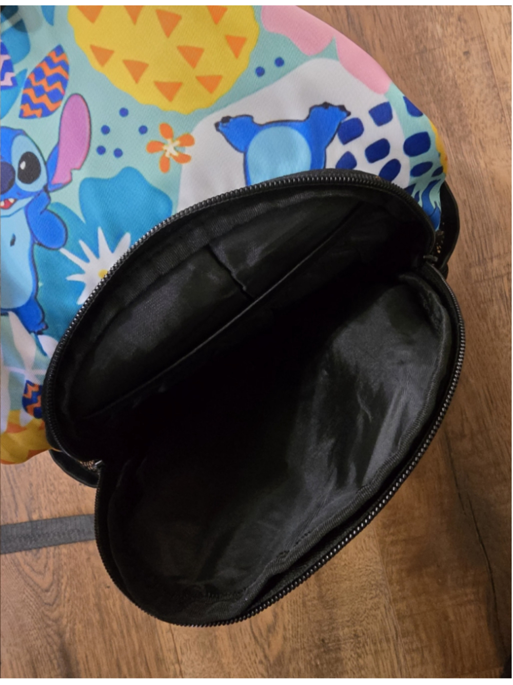 Stitch Print Sling Backpack - Picture 3 of 8